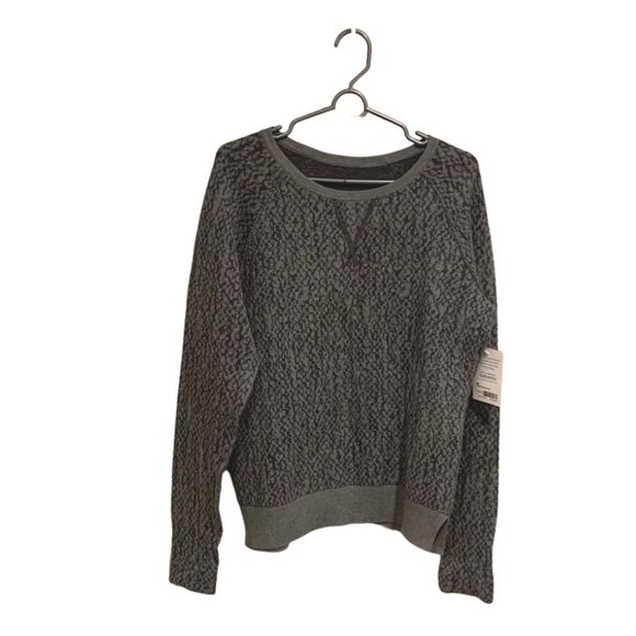 Athleta Sweaters - Athleta NWT Women's Reversible Gray Heather Adder Sweater Size M Athleisure